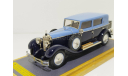 Mercedes-Benz Typ 630 Model K, 24/100/160 PS Limousine Karosserie Castanga (Milan), 1928, ЕМС (Пивторак), масштабная модель, scale43