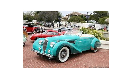 Delahaye 135MS Cabriolet (sn60173) Figoni & Falaschi, 1939, масштабная модель, Ilario, 1:43, 1/43