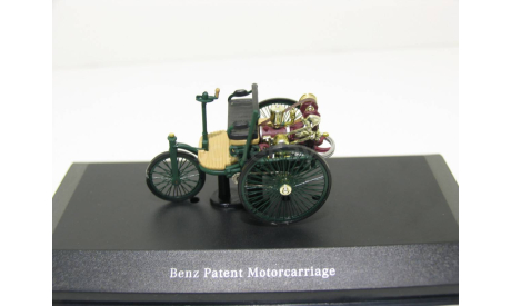 Benz Patent Motor Car, 1886, масштабная модель, IXO, scale43
