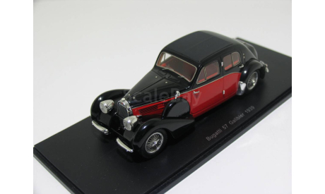 Bugatti T57 Galibier, 1939, масштабная модель, Spark, scale43