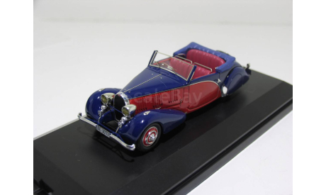 Bugatti T57 Cabrio Graber (57446), 1936, Nickel (Ilario), масштабная модель, scale43