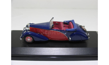 Bugatti T57 Cabrio Graber (57446), 1936, Nickel (Ilario), масштабная модель, scale43