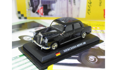 Mercedes-Benz 180 (W120), 1956 года, del Prado, масштабная модель, scale43