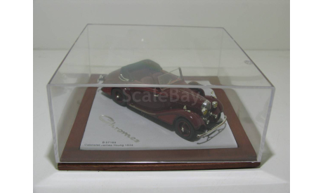 Bugatti T57 James Young Cabrio  (57169), 1934, Chromes (Ilario), масштабная модель, scale43