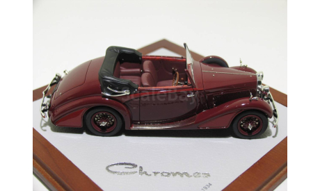 Bugatti T57 James Young Cabrio  (57169), 1934, Chromes (Ilario), масштабная модель, scale43