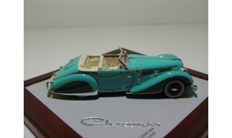 Delahaye 135MS Cabriolet (sn60173) Figoni & Falaschi, 1939, масштабная модель, Ilario, 1:43, 1/43
