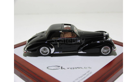 Bugatti T57 Pillarless Coupe Paul Nee (57397), 1947, Chromes (Ilario), масштабная модель, scale43