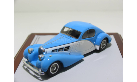 Bugatti T57C Coupe Fastback (01991H), 1937, Chromes (Ilario), масштабная модель, scale43