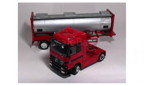 Mercedes-Benz 1857 Actros (металл), 1997-2002, NZG, масштабная модель, 1:43, 1/43