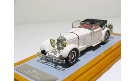 Mercedes-Benz 710 SS Cabrio A Sindelfingen Lilian Harvey, 1932, масштабная модель, Ilario, scale43