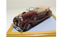 Mercedes-Benz 770K (W150) Cabrio B - Shah D’Iran - As restored – red, 1940, масштабная модель, Ilario, scale43