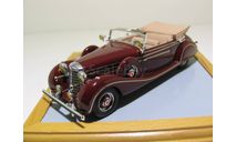 Mercedes-Benz 770K (W150) Cabrio B - Shah D’Iran - As restored – red, 1940, Ilario, масштабная модель, scale43