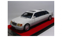 Mercedes-Benz 600SEL (W140) Pullman-Limousine, 1992 год, China Hand-made, масштабная модель, scale43