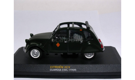 Citroen 2CV, 1958, Altaya, масштабная модель, scale43, Citroën