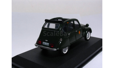 Citroen 2CV, 1958, Altaya, масштабная модель, scale43, Citroën