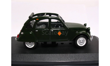 Citroen 2CV, 1958, Altaya, масштабная модель, scale43, Citroën
