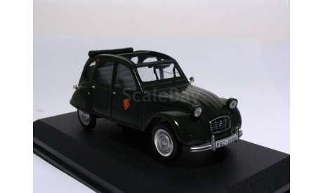 Citroen 2CV, 1958, Altaya, масштабная модель, scale43, Citroën