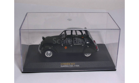 Citroen 2CV, 1958, Altaya, масштабная модель, scale43, Citroën