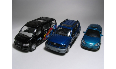 MB V Class​,  Toyota Land Cruiser, Ford Focus, масштабная модель, 1:43, 1/43