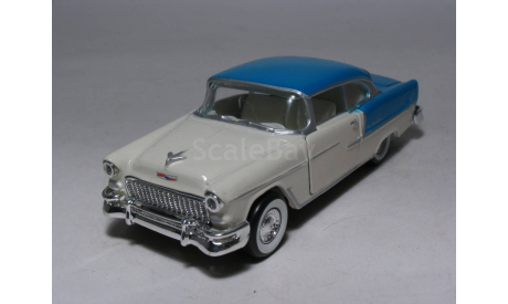 Chevrolet Bel Air, 1955, Road Champs Classic Collection, масштабная модель, scale43