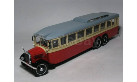 ЯА-2 ’ЯГАЗ’ автобус городской, 1934, масштабная модель, 1:43, 1/43, Ultra Models