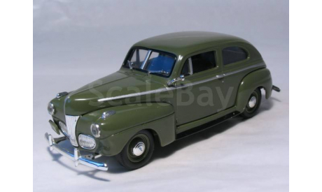 Ford Tubor Sedan Super Deluxe , 1941 год, масштабная модель, 1:43, 1/43