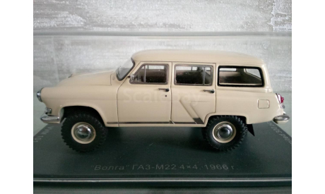 Волга Газ-22 4х4 ДЕФЕКТ!!!, масштабная модель, Neo Scale Models, scale43