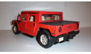 Hummer 4-door pickup, масштабная модель, 1:24, 1/24, Maisto