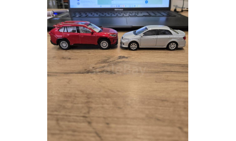 Toyota RAV4 HYBRID 2023, масштабная модель, BBurago, 1:43, 1/43