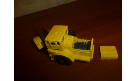 К-700 Кировец, СССР, желтый, масштабная модель, 1:43, 1/43