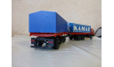 Камаз 53212 с прицепом, тент ’Камаз’, масштабная модель, 1:43, 1/43, Элекон