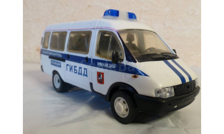 Газель ГИБДД, масштабная модель, 1:43, 1/43, Агат/Моссар/Тантал