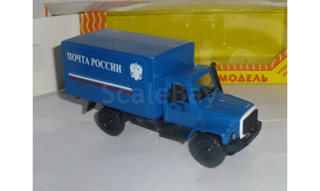 Газ 3308 Садко Почта, Компаньон, масштабная модель, 1:43, 1/43