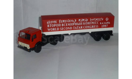 КАМАЗ 5410, Второй всемирный конгресс татар 1997 г, масштабная модель, 1:43, 1/43, Элекон