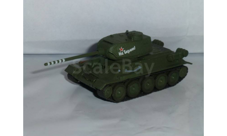 Танки Мира №1 Т-34-85, журнальная серия Танки Мира 1:72, 1/72