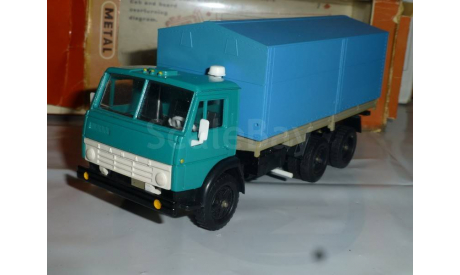 КАМАЗ 5320, ранний, защелка, резина, масштабная модель, 1:43, 1/43, Элекон