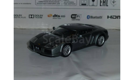 Суперкары №52 Noble M14, журнальная серия Суперкары (DeAgostini), 1:43, 1/43