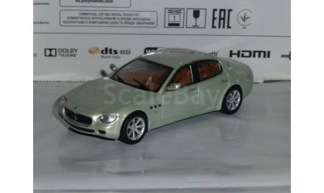 Суперкары №64 Maserati Quattroporte, журнальная серия Суперкары (DeAgostini), 1:43, 1/43