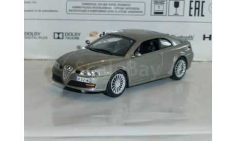 Суперкары №44 Alfa Romeo GT 3.2 V6 24V, журнальная серия Суперкары (DeAgostini), 1:43, 1/43