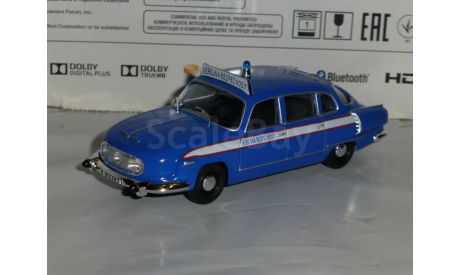 Полицейские Машины Мира №57 - Tatra 603, журнальная серия Полицейские машины мира (DeAgostini), 1:43, 1/43