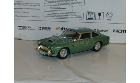 Суперкары №2 ASTON MARTIN DB4 COUPE, журнальная серия Суперкары (DeAgostini), 1:43, 1/43