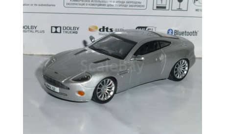 Суперкары №12 Aston Martin V12 Vanquish, журнальная серия Суперкары (DeAgostini), 1:43, 1/43