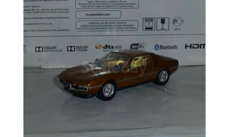 Суперкары №13 Alfa romeo Montreal, журнальная серия Суперкары (DeAgostini), 1:43, 1/43