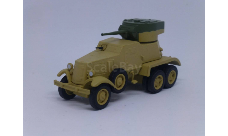 Русские танки №106 БА-6, журнальная серия Русские танки (GeFabbri) 1:72, 1/72