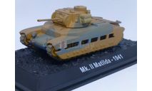 Танки Мира. Коллекция №6 Британский пехотный танк Matilda Mk.II, журнальная серия Танки Мира 1:72, 1/72