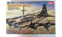 Boeing -17F Flying Fortress 1/72 Academy, сборные модели авиации, 1:72