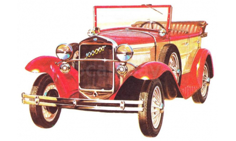 ГАЗ-А (конверсия ’100000-й’), сборная модель автомобиля, Тантал, 1:43, 1/43