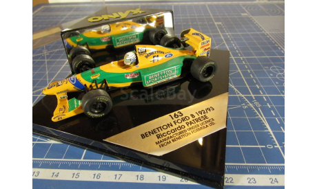 F1 Benetton Ford B192/93 1/43 ONYX, масштабная модель, 1:43