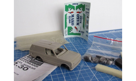 Range Rover Mako Dacar 88 Kit 1/43 Gaffe, масштабная модель, 1:43, Land Rover