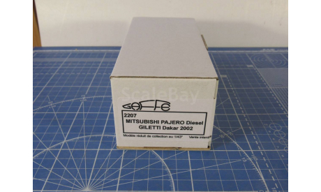 Dakar 2002 Mitsubishi pajero Kit#2207 1/43 Gaffe, масштабная модель, scale43